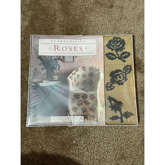 Stampability (Roses/Hearts/Seashore) interior decorator stamps - Picture 1 of 7